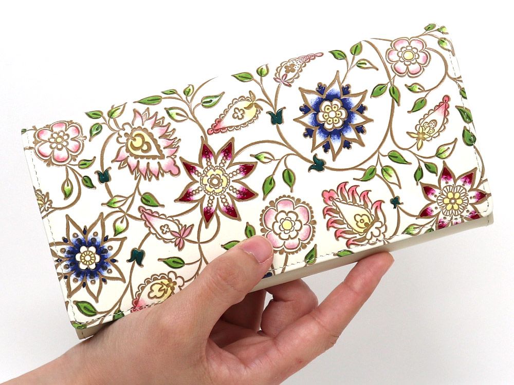 HANASARASA - Floral Chintz Long Wallet
