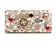 Gears Of Time (Red-Black) Long Wallet