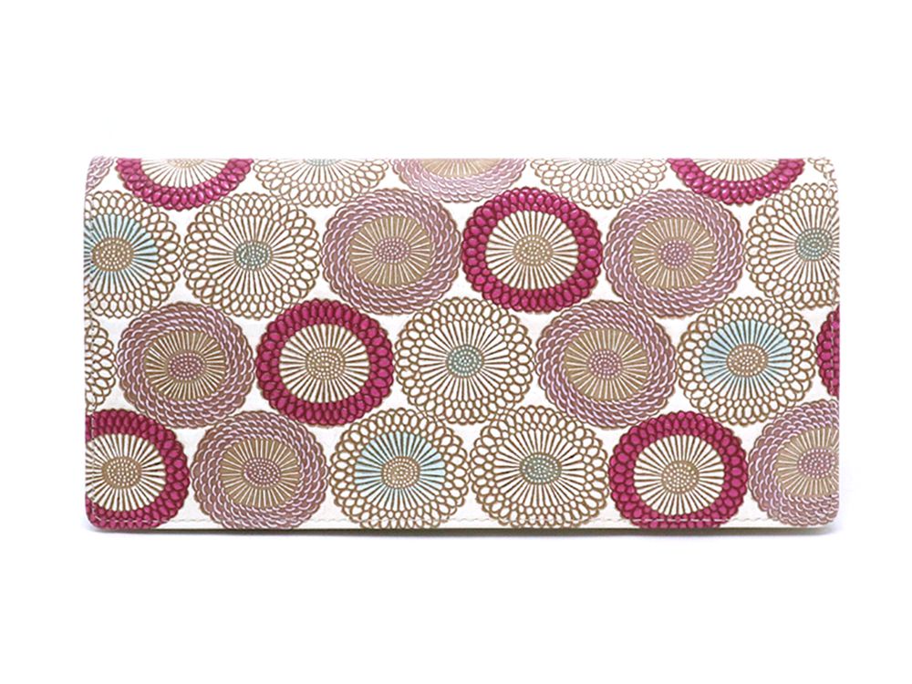 Umbrella Chrysanthemums (Peach Blossom) Long Wallet