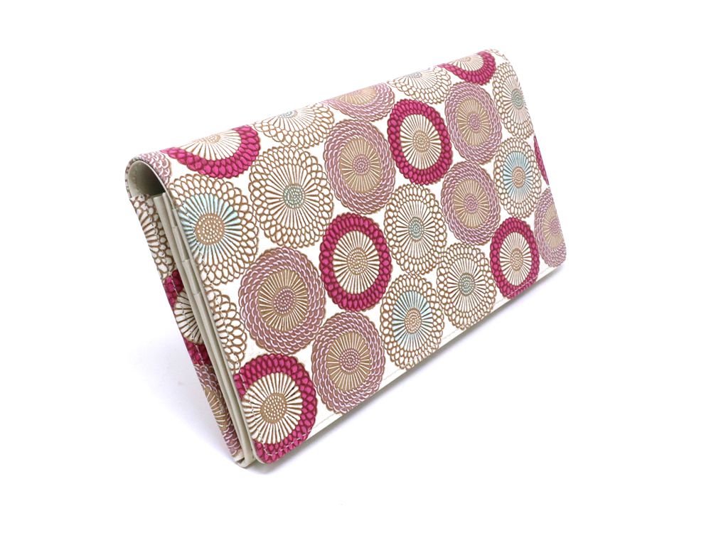 Umbrella Chrysanthemums (Peach Blossom) Long Wallet