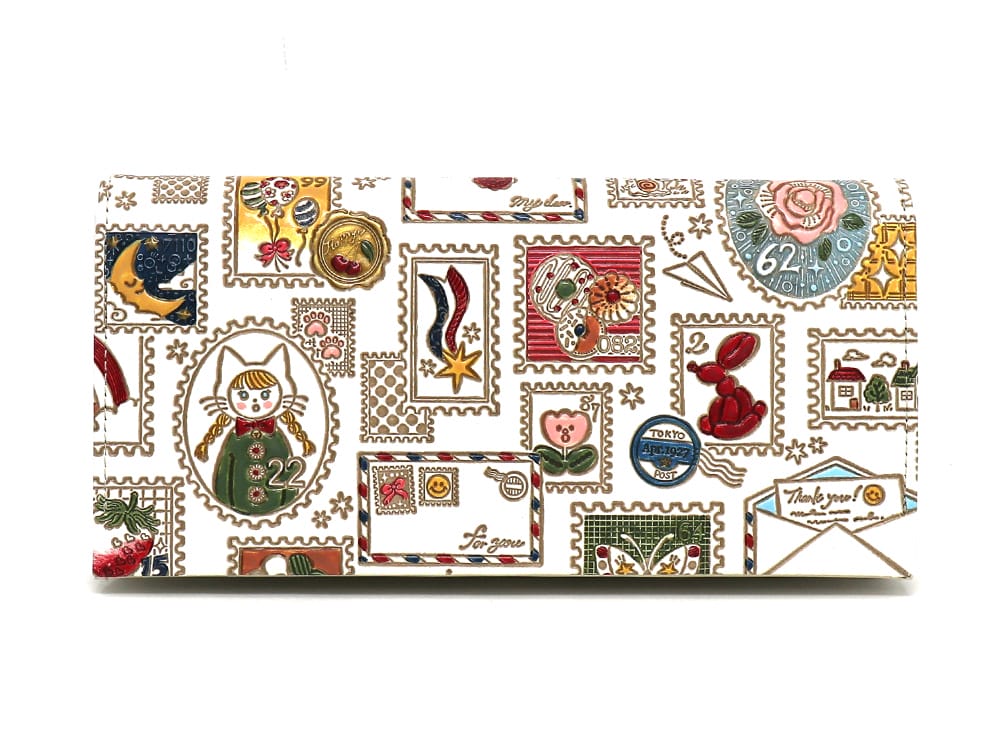 Stamps Long Wallet