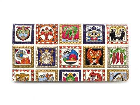 Africa Long Wallet