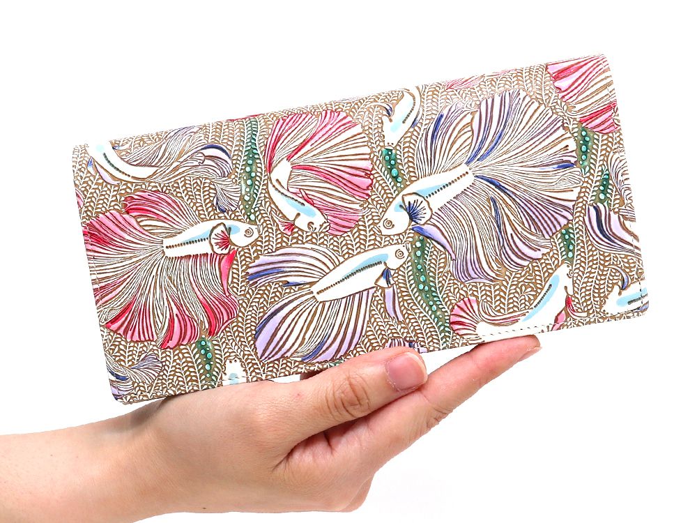 Betta (Purple) Long Wallet