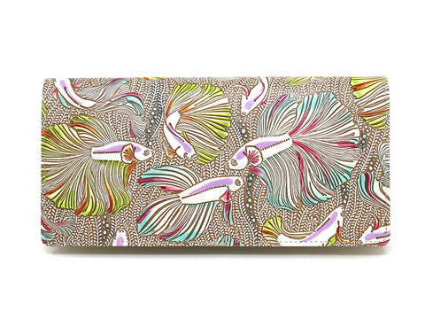 Betta  (Green)  Long Wallet
