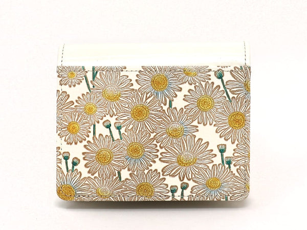 Marguerites Mini Fold Wallet with Box Coin Case