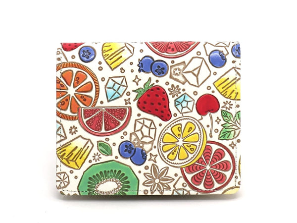 Fruit Punch Mini Fold Wallet with Box Coin Case