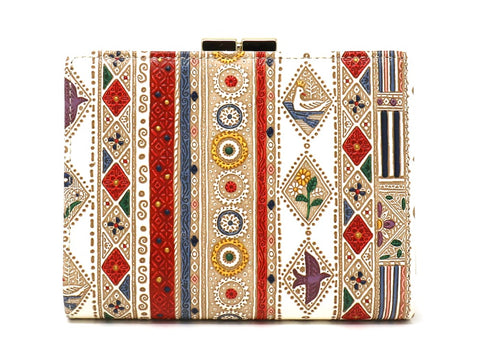 Calico GAMASATSU Square Billfold with Clasp