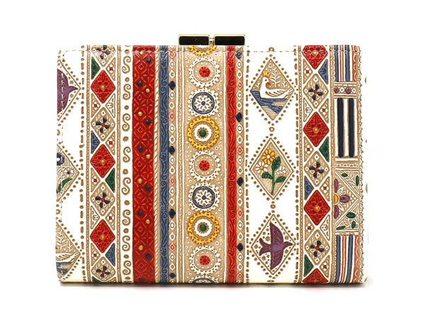 Calico GAMASATSU Square Billfold with Clasp