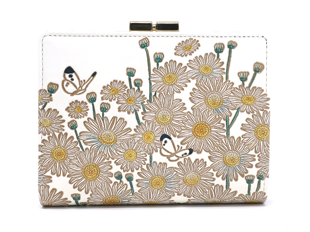 Marguerites GAMASATSU Square Billfold with Clasp
