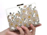 Marguerites GAMASATSU Square Billfold with Clasp