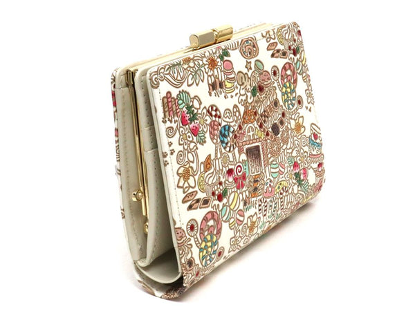 Candy House GAMASATSU Square Billfold with Clasp