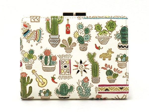 Cactus GAMASATSU Square Billfold with Clasp