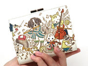 Concert GAMASATSU Square Billfold with Clasp