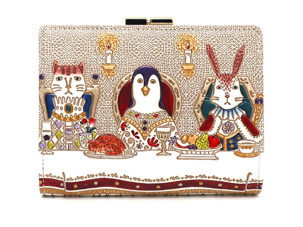 Noble Animals GAMASATSU Square Billfold with Clasp