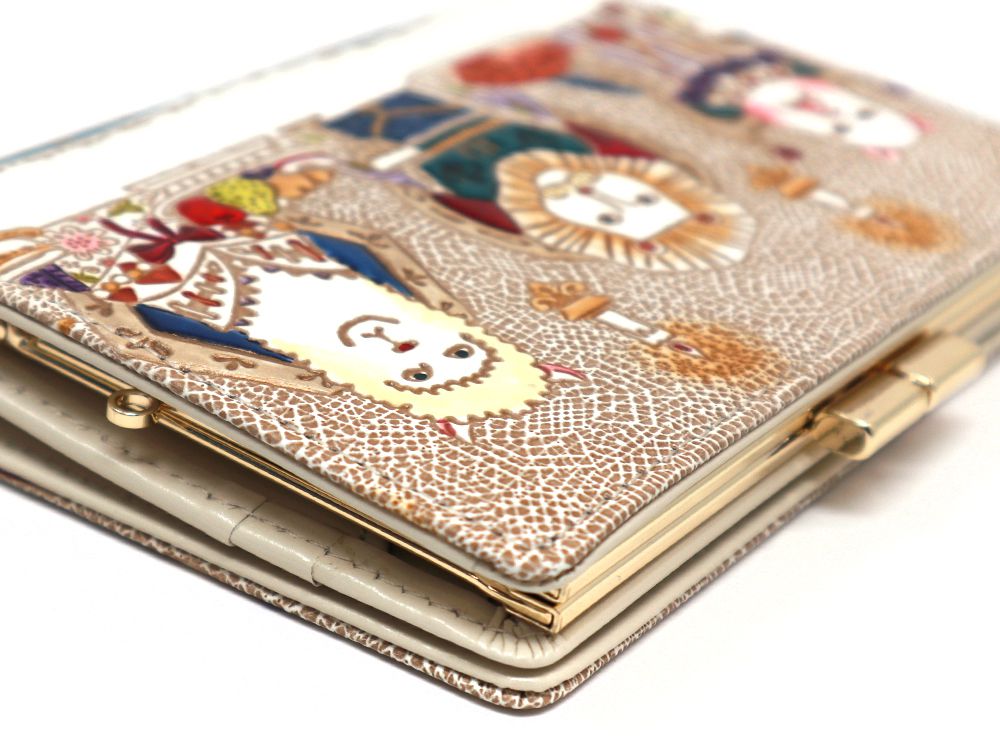 Noble Animals GAMASATSU Square Billfold with Clasp