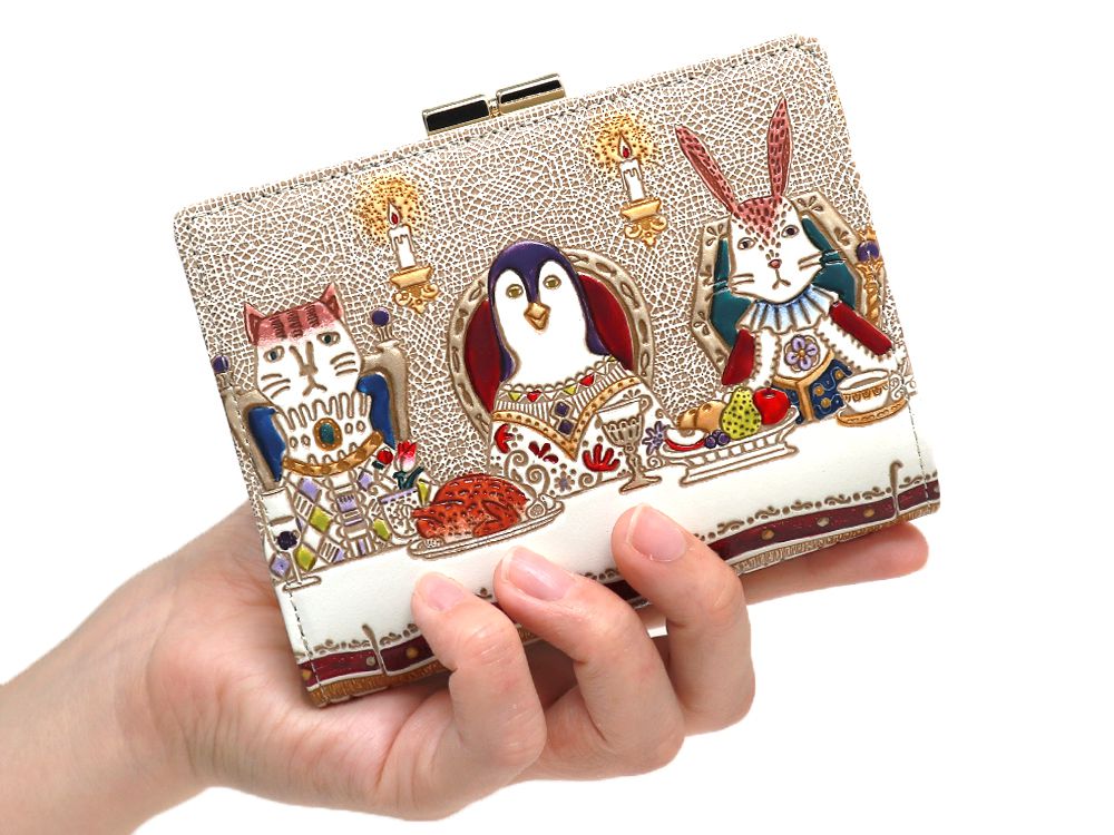 Noble Animals GAMASATSU Square Billfold with Clasp