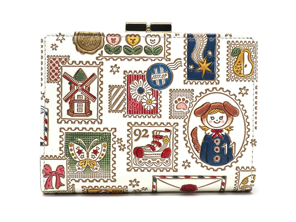 Stamps GAMASATSU Square Billfold with Clasp