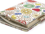 Fruit Punch GAMASATSU Square Billfold with Clasp