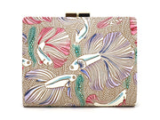 Betta (Purple) GAMASATSU Square Billfold with Clasp