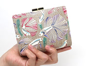 Betta (Purple) GAMASATSU Square Billfold with Clasp