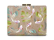 Betta (Green) GAMASATSU Square Billfold with Clasp