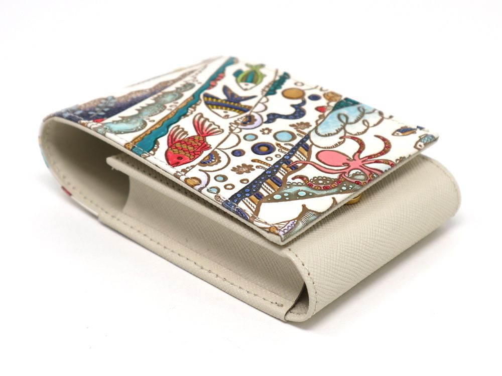 Ocean Lipstick Case with Mirror