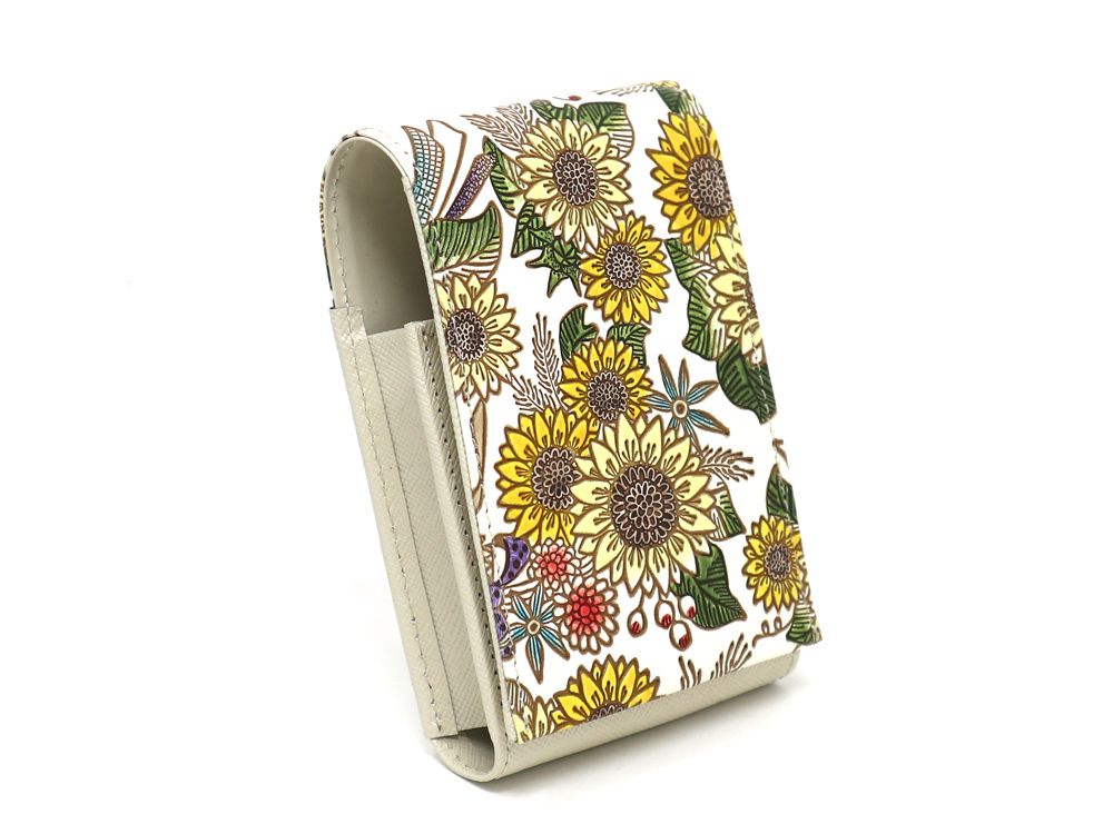 Sunflowers Lipstick Case with Mirror