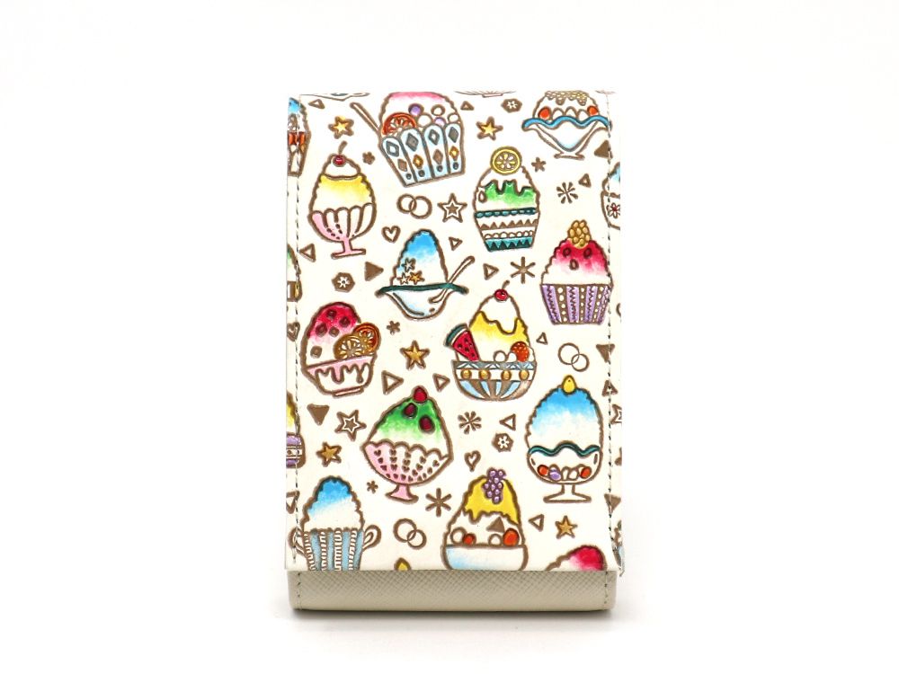 Shaved Ice Lipstick Case with Mirror