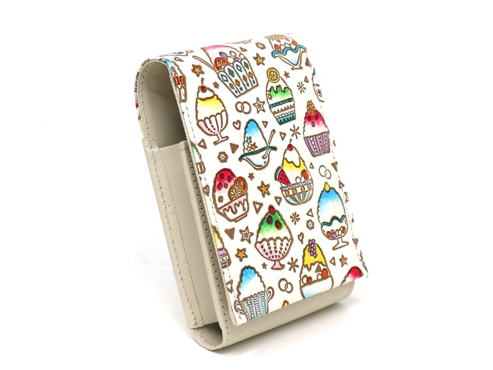 Shaved Ice Lipstick Case with Mirror