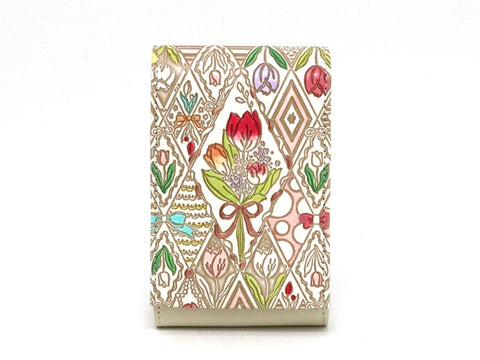 Tulips Lipstick Case with Mirror