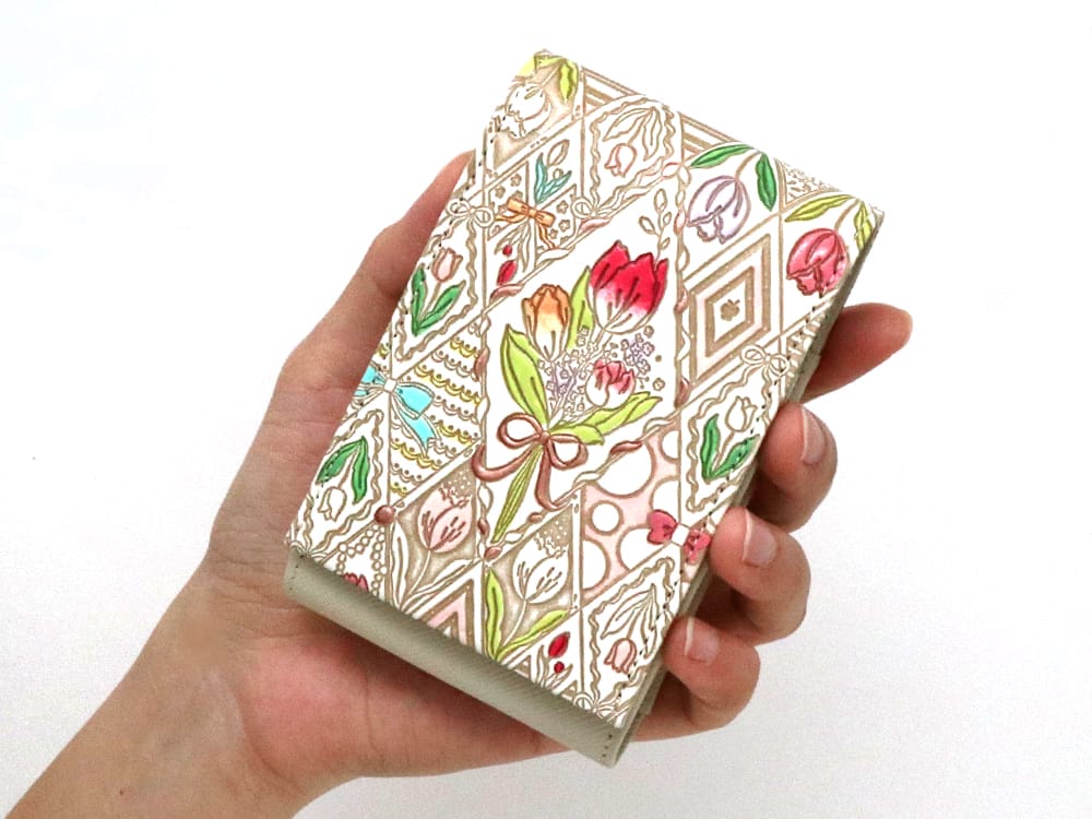 Tulips Lipstick Case with Mirror