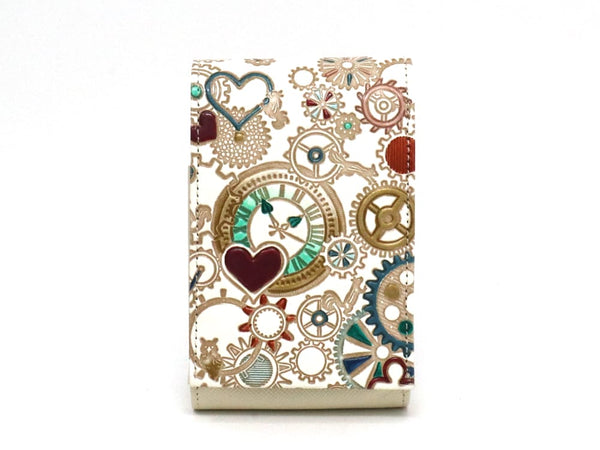 Gears Of Time (Blue-Green) Lipstick Case with Mirror