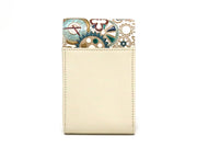 Gears Of Time (Blue-Green) Lipstick Case with Mirror