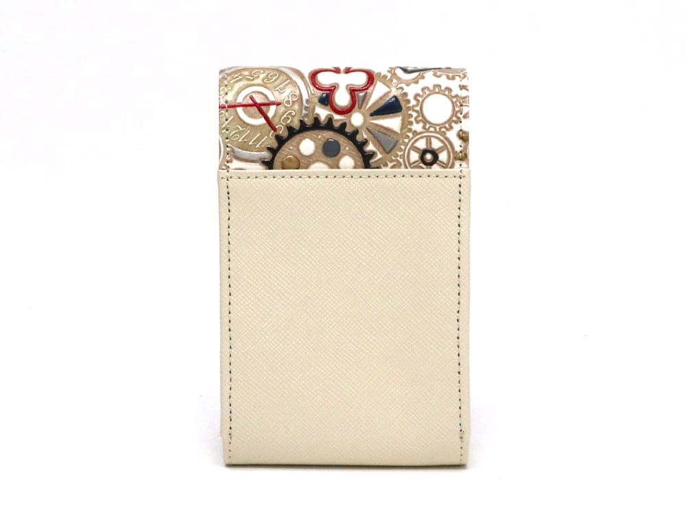 Gears Of Time (Red-Black) Lipstick Case with Mirror