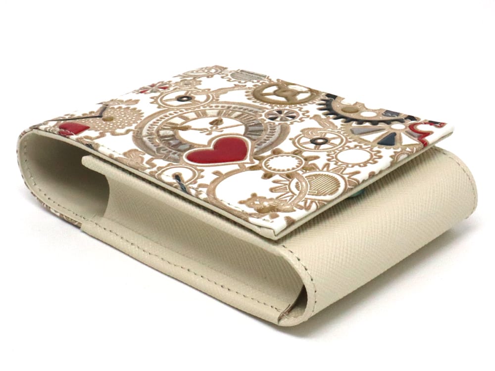Gears Of Time (Red-Black) Lipstick Case with Mirror