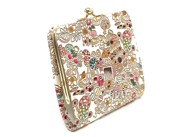 Candy House Square GAMAGUCHI Clasp Purse