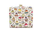 Shaved Ice Square GAMAGUCHI Clasp Purse