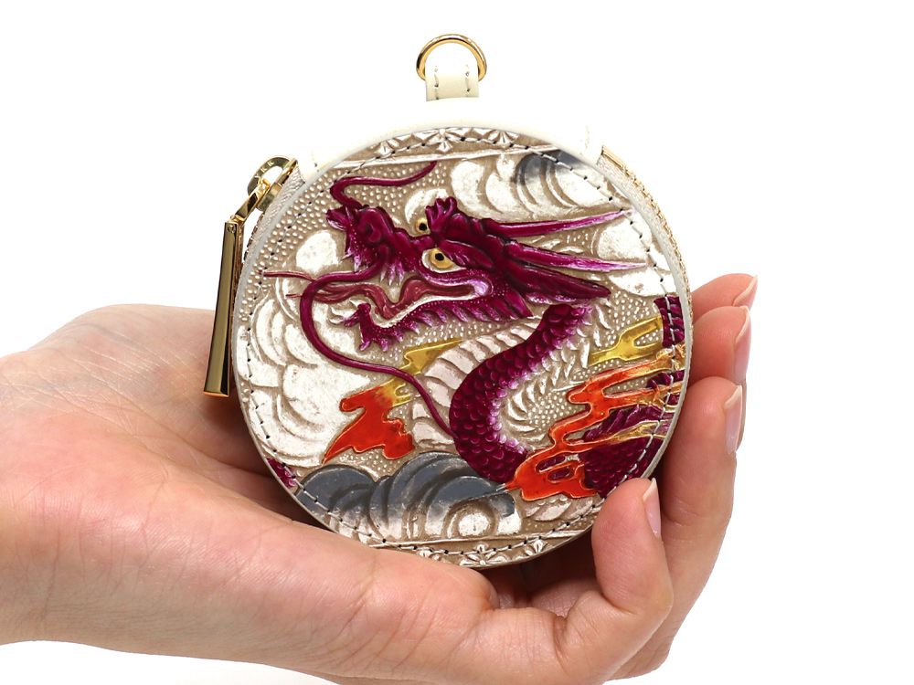 Dragon (Wine) Macaron Pouch