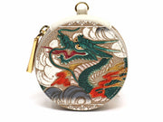 Dragon (Green) Macaron Pouch