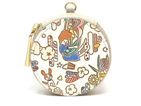 Popcorn Girl (Pastel Colors) Macaron Pouch