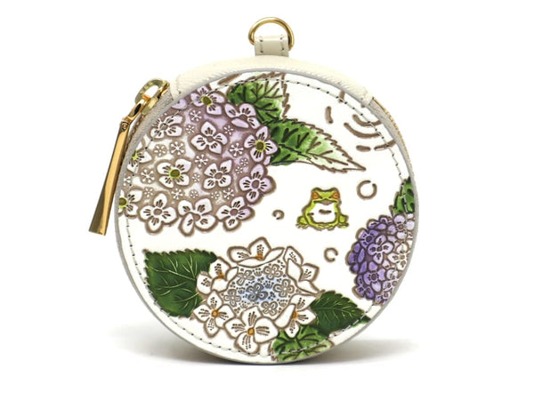 Hydrangeas Macaron Pouch