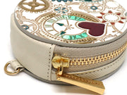 Gears Of Time (Blue-Green) Macaron Pouch