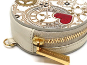 Gears Of Time (Red-Black) Macaron Pouch