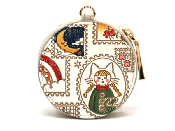 Stamps Macaron Pouch