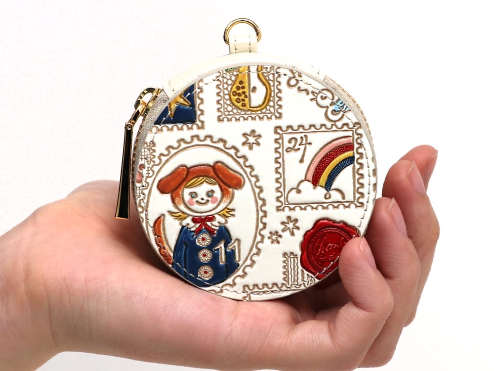 Stamps Macaron Pouch