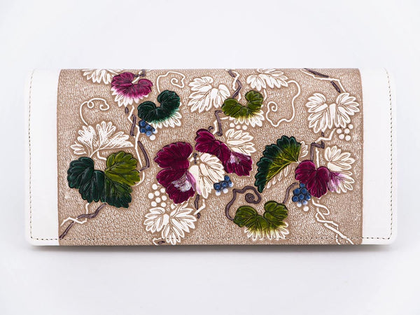 Wild Grapes Long Wallet