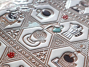 Coffee Square Coin Purse