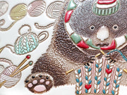 Knitting Bear Sacoche