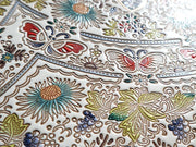 Mo Li Hua - Jasmine Flower (Blue) GAMAGUCHI Long Wallet with Clasp