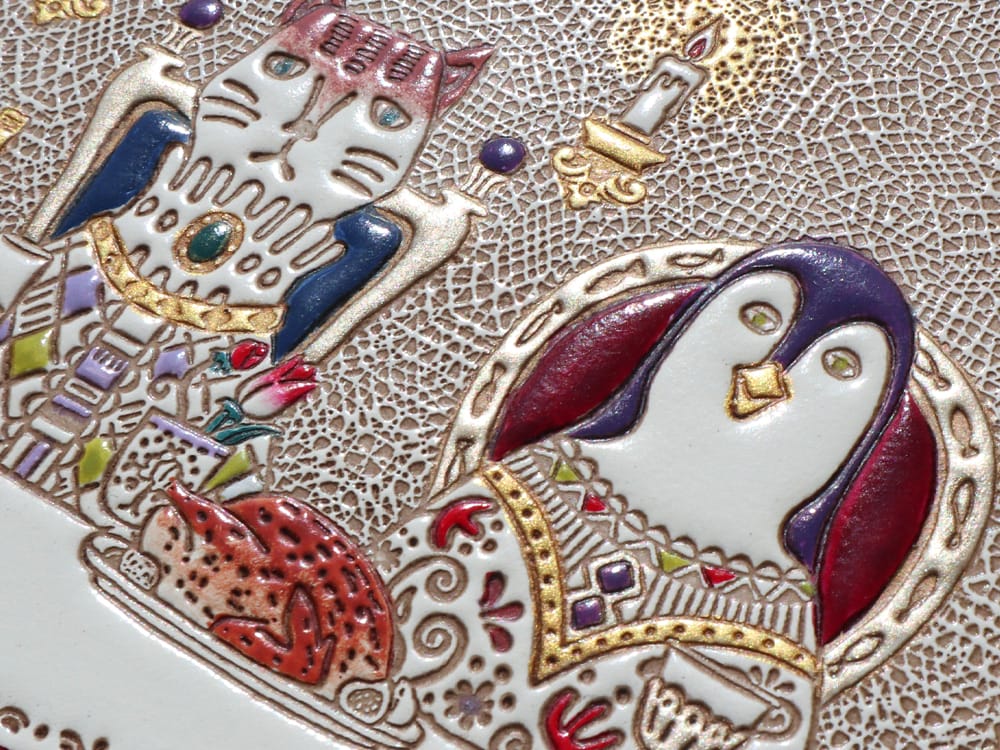 Noble Animals Zippered Long Wallet